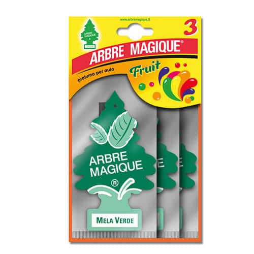 Geurboom Arbre Magique Mela Verde appel voordeelverpakking
