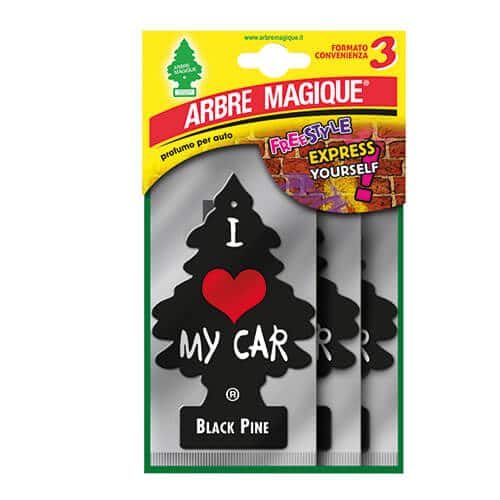 Geurboom Arbre Magique Black Pine voordeelverpakking