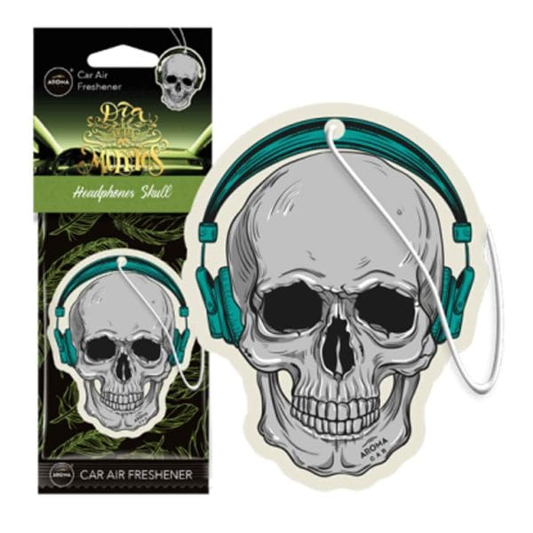 Aroma Car Dia De Los Muertos - Headphones Skull
