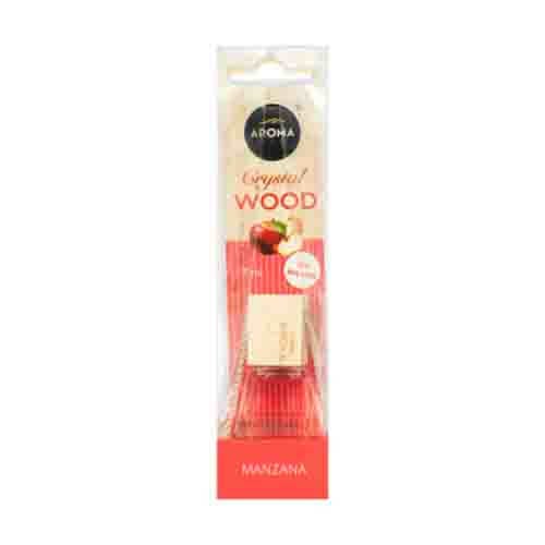 Aroma Car Crystal Wood Geurhanger - Apple