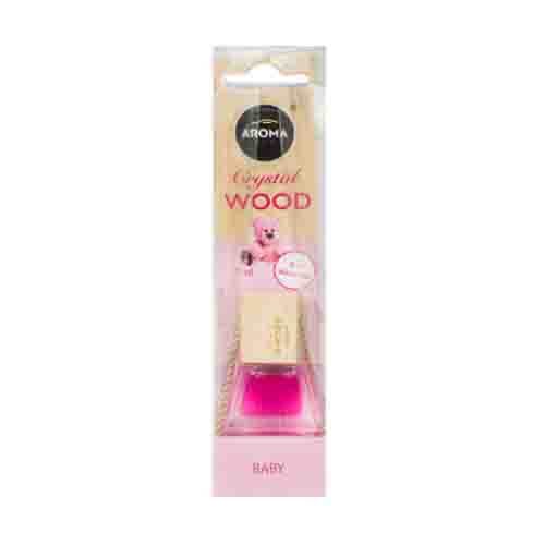 Aroma Car Crystal Wood Geurhanger - Baby Calm