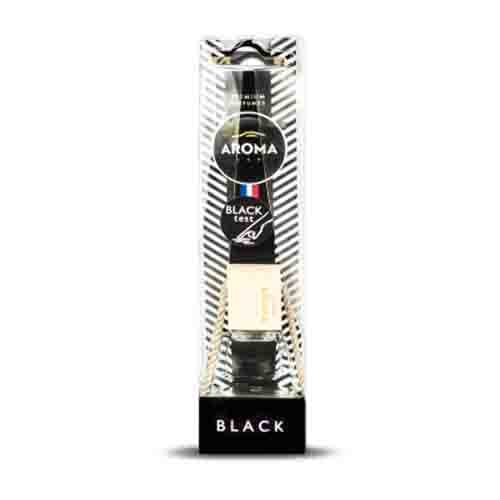 Aroma Car Crystal Wood Geurhanger - Black