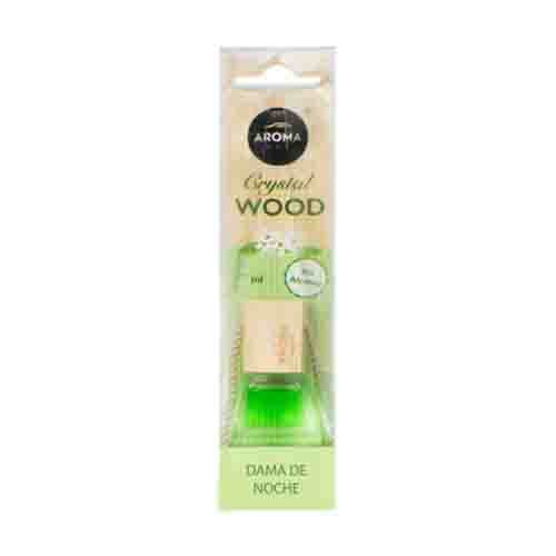 Aroma Car Crystal Wood Geurhanger - Charming Lady