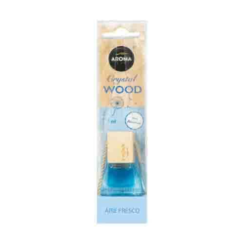 Aroma Car Crystal Wood Geurhanger - Fresh Air