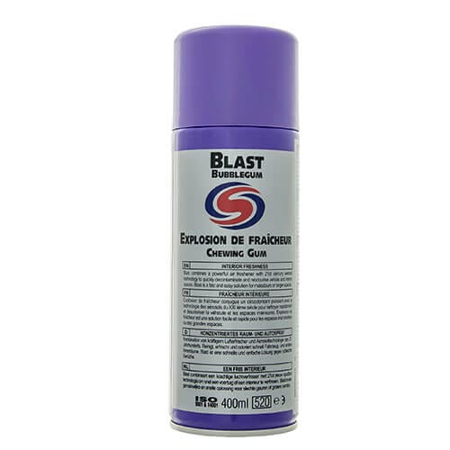 blast bubblegum autosmart interieurspray explosion de fraicheur chewing gum 400ml
