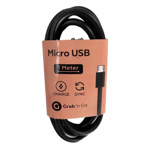 Grab 'n Go Micro USB kabel (1 meter)