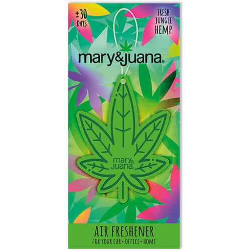 Mary and Juana fresh jungle hemp paper green autogeurtje