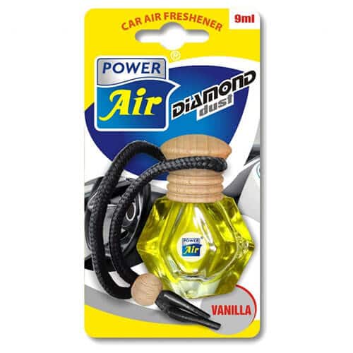 power air diamond dust vanilla autogeur geurflesje