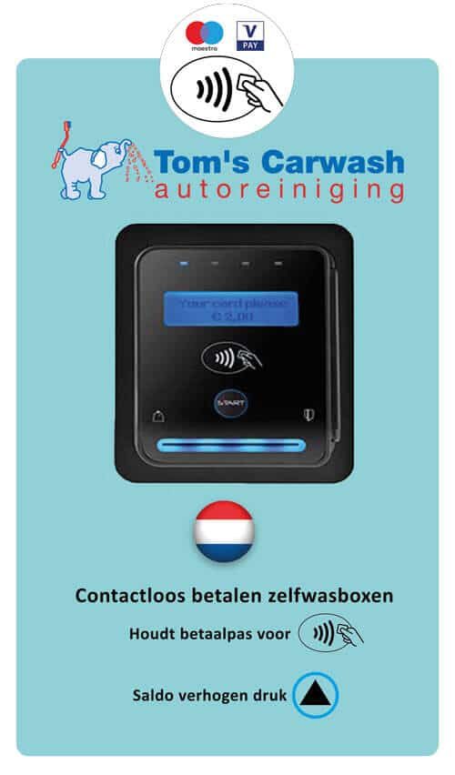 payter-handleiding-zelfwasboxen-tomscarwash contactloos betalen zelfwasboxen betaalpas tom's carwash venlo